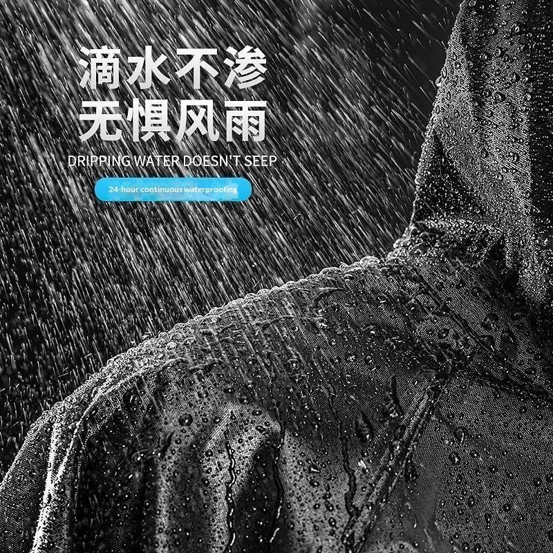 Camping Rain Poncho - New Raincoat Women Men Impermeable Thickened
