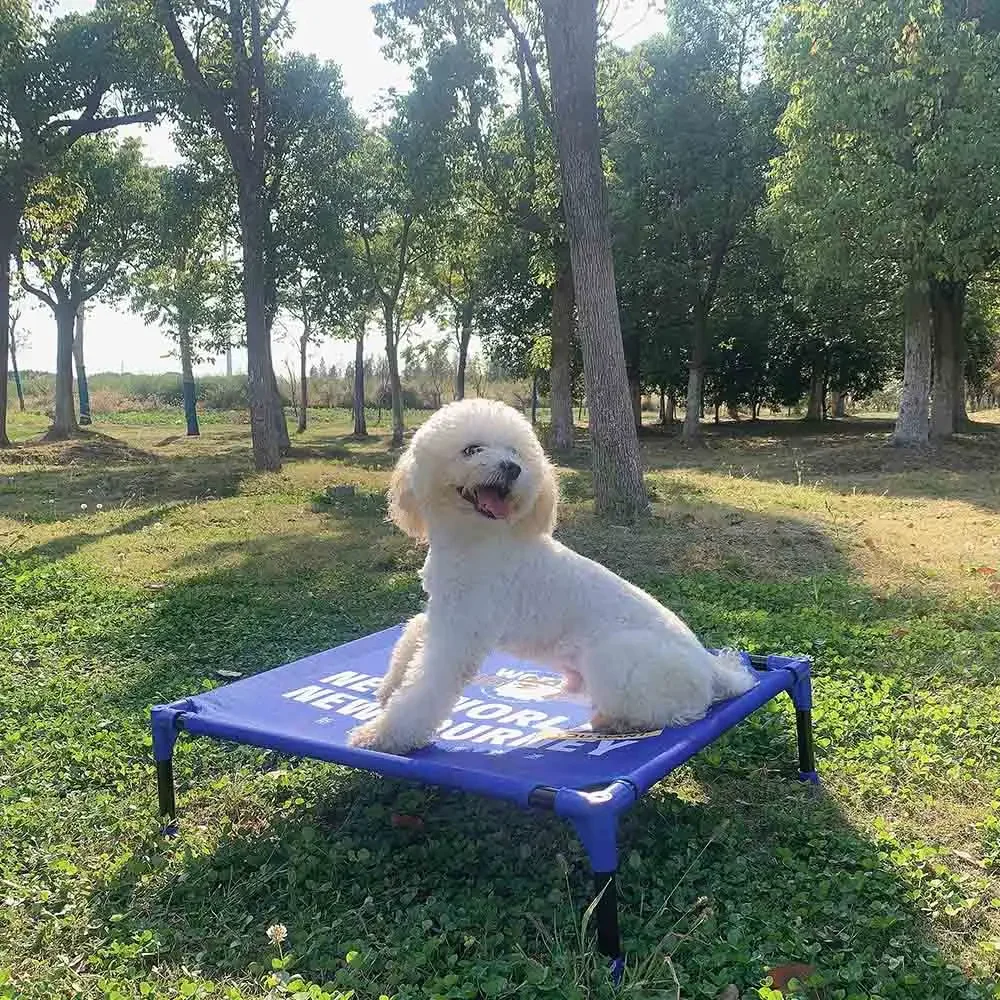 Outdoor Camping Dog Bed - FULED Portable Outdoor Elevated Dog Bed