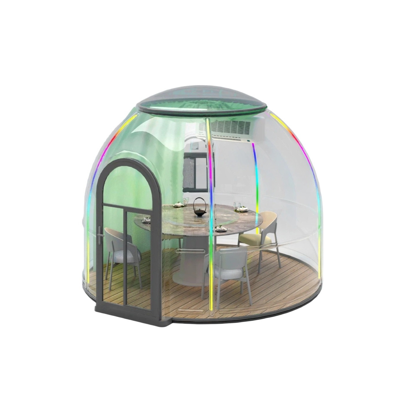 Transparent Dome Bubble House, - Outdoor Camping Exhibition 评论和价格