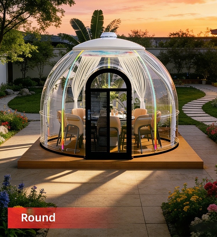 Transparent Dome Bubble House, - Outdoor Camping Exhibition 评论和价格