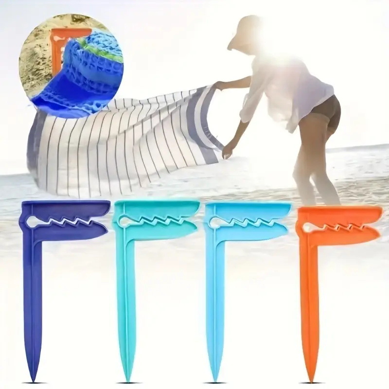 Outdoor Beach Towel Holder Bea - Outdoor Camping Rugs 评论和价格