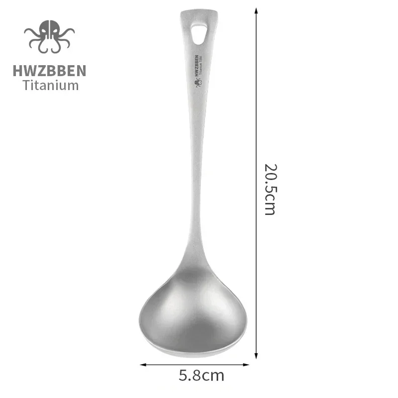 HWZBBEN Outdoor Titanium Soup  - Outdoor Camping Dining Set 评论和价格