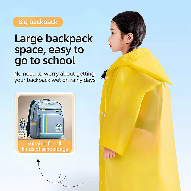 Disposable Raincoat for Kids E - Camping Rain Poncho 评论和价格