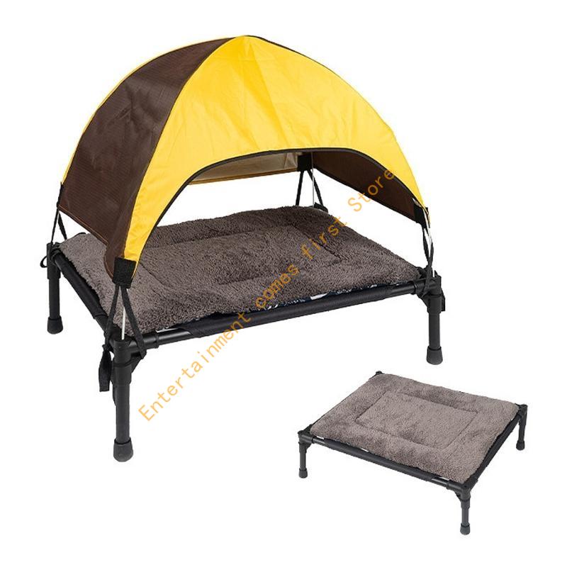 Outdoor Raised Dog Cot Bed wit - Outdoor Camping Dog Bed 评论和价格