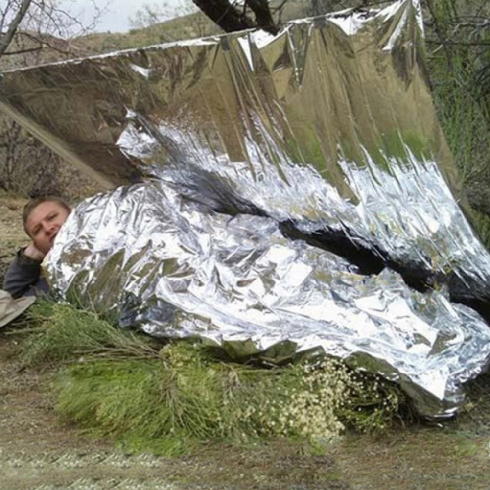 1-10PCS Emergency Thermal Blan - Outdoor Camping Rugs 评论和价格