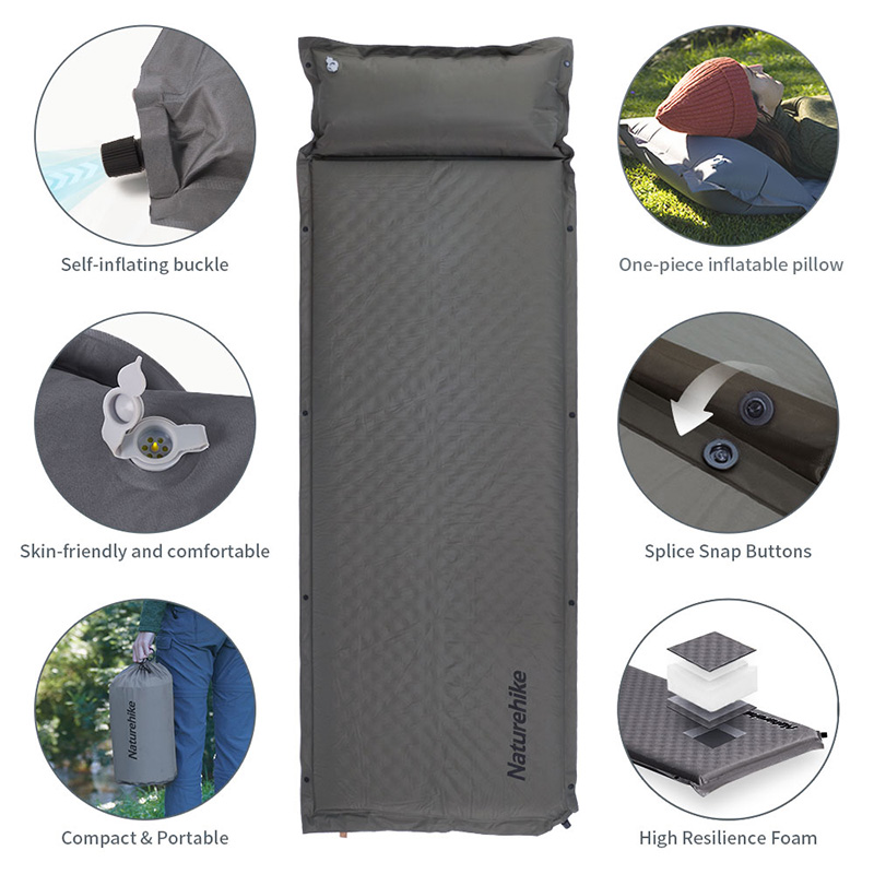 Naturehike D01 Self-inflating  - Outdoor Camping Rugs 评论和价格