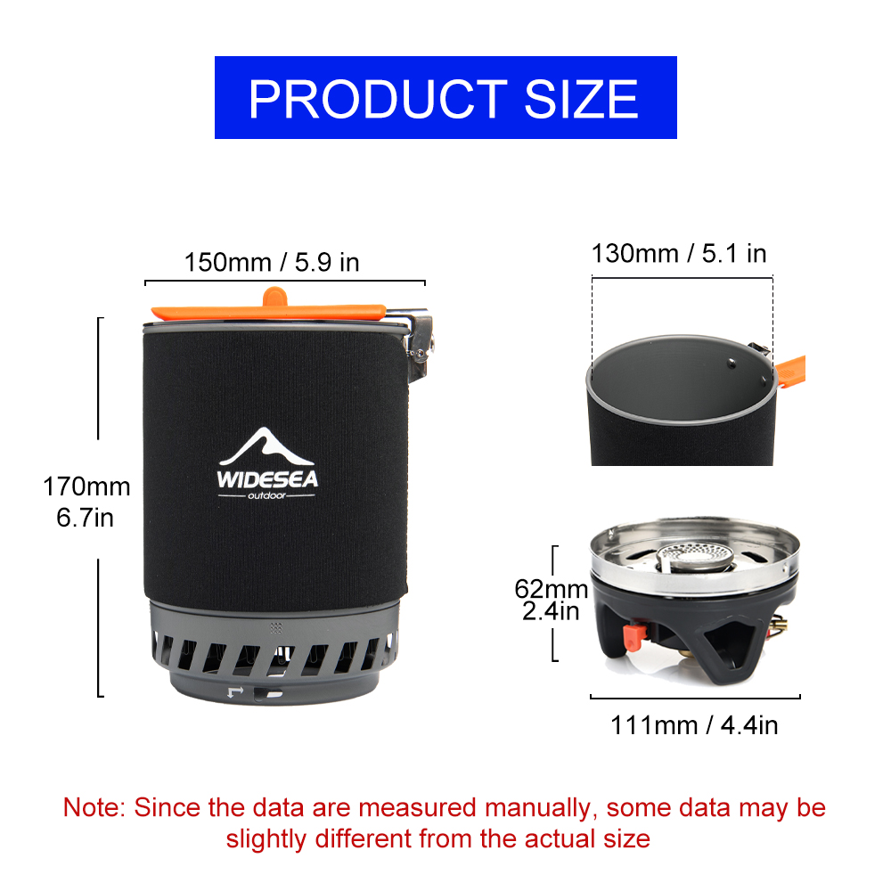 Widesea Camping Cooking System - Outdoor Camping Dining Set 评论和价格