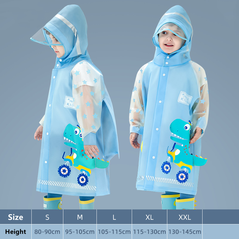 Kids Raincoat Waterproof Rain  - Camping Rain Poncho 评论和价格