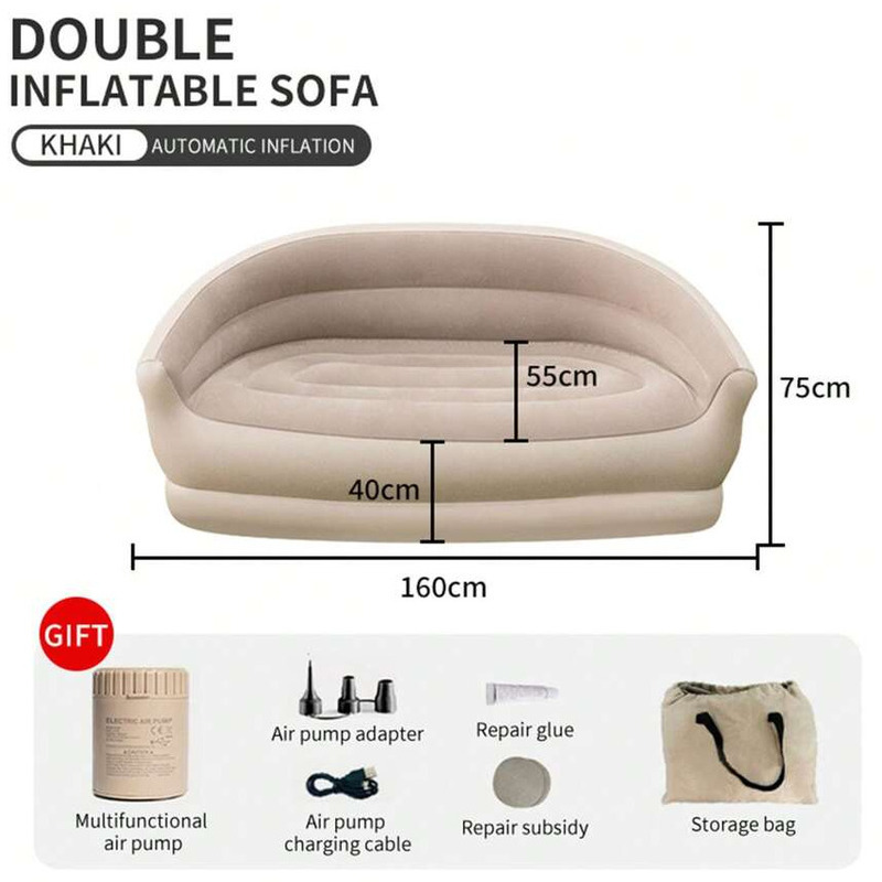 Automatic Inflatable Sofa Outd - Bed Outdoor Camping 评论和价格