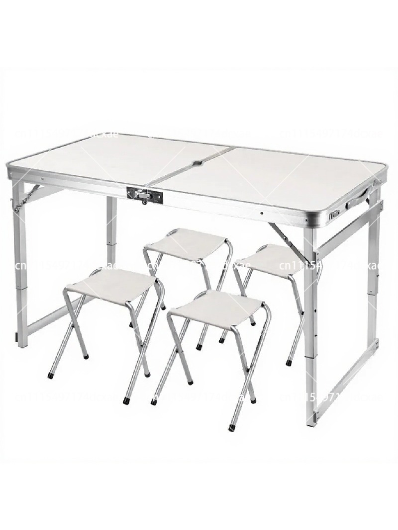 Portable Folding Table Set, Al - Outdoor Camping Exhibition 评论和价格
