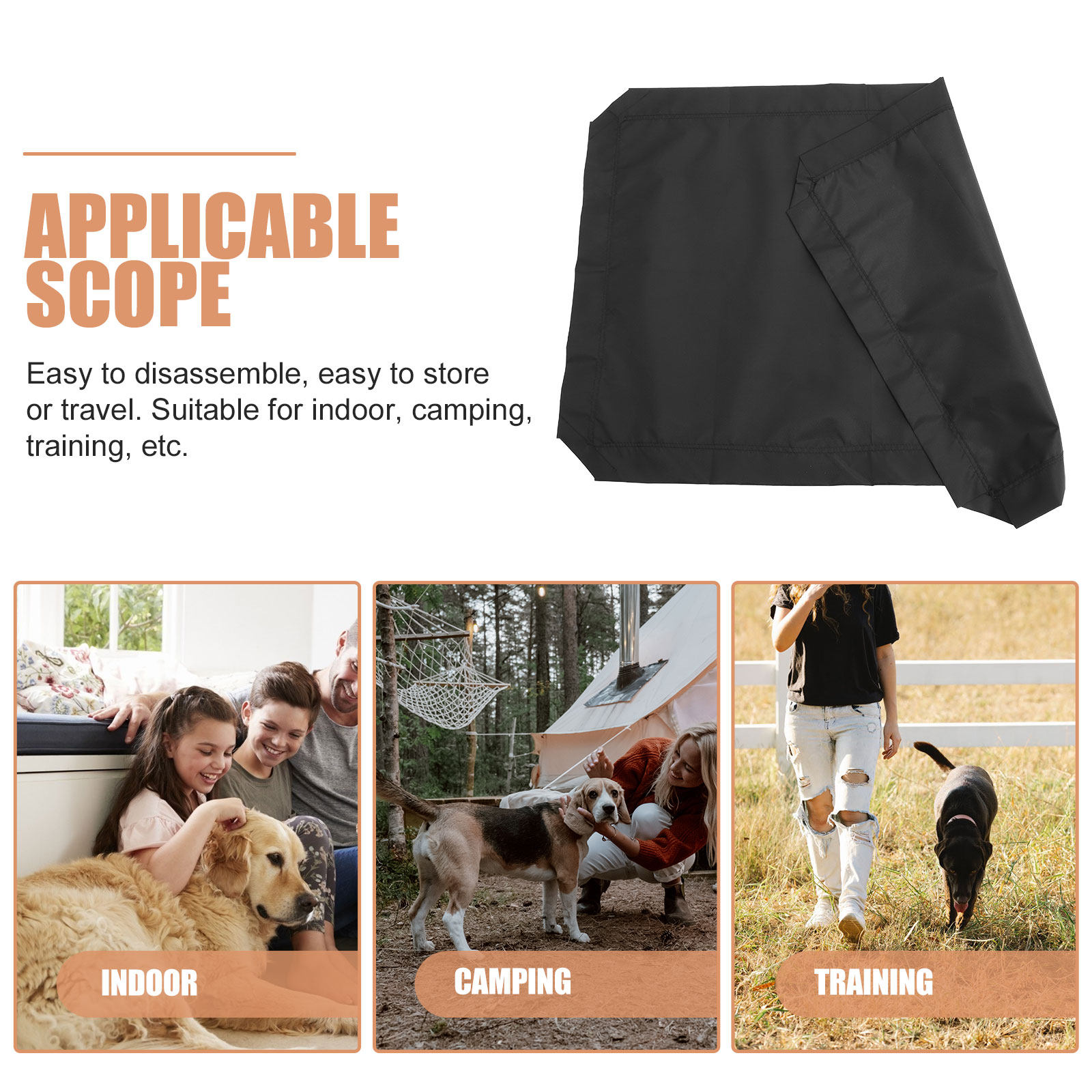 Detachable Pet Elevated Bed Co - Outdoor Camping Dog Bed 评论和价格