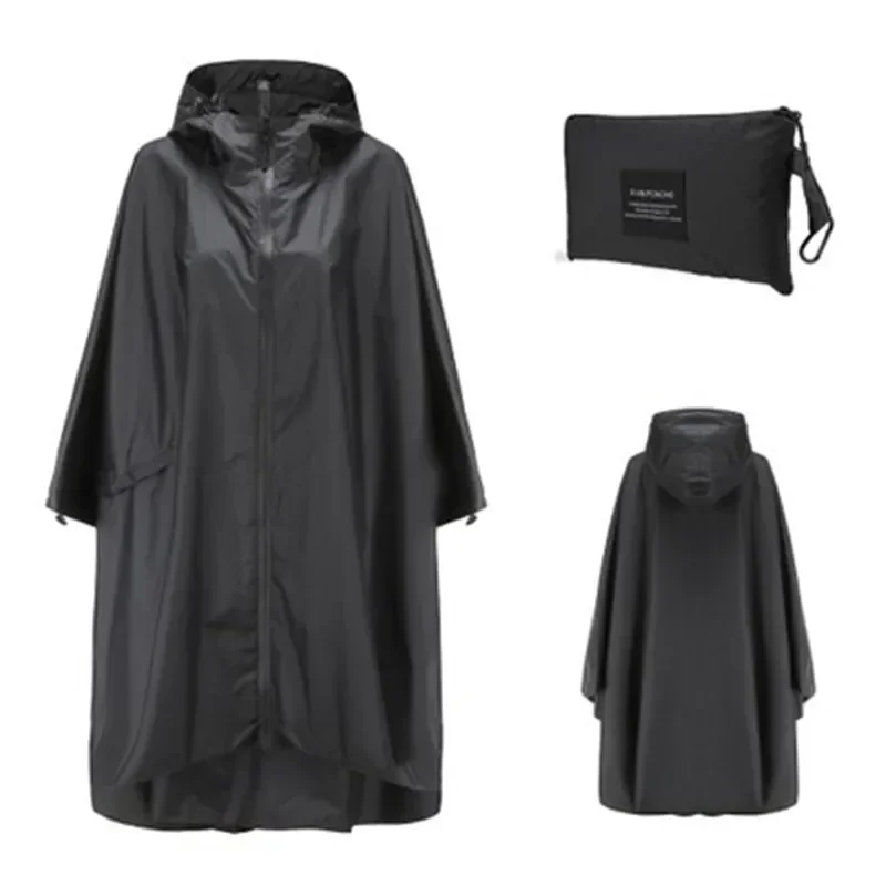 Nylon Motorcycle Adults Rainco - Camping Rain Poncho 评论和价格