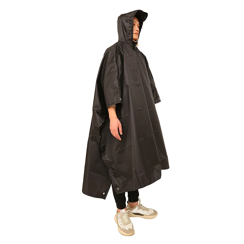 Raincoat 3 In 1 Hiking Poncho  - Camping Rain Poncho 评论和价格