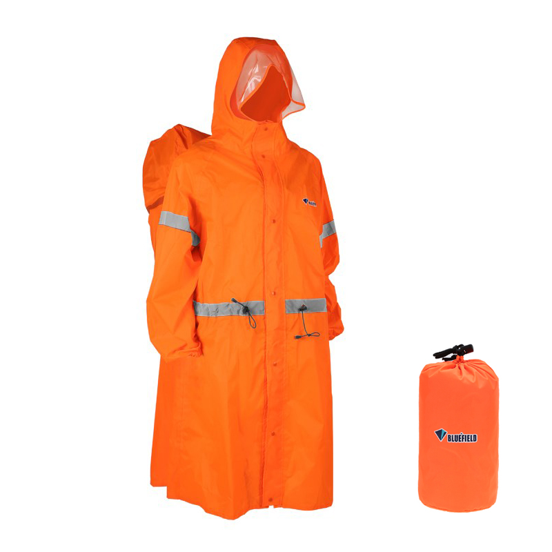 Unisex Reflective Outdoor Clim - Camping Rain Poncho 评论和价格