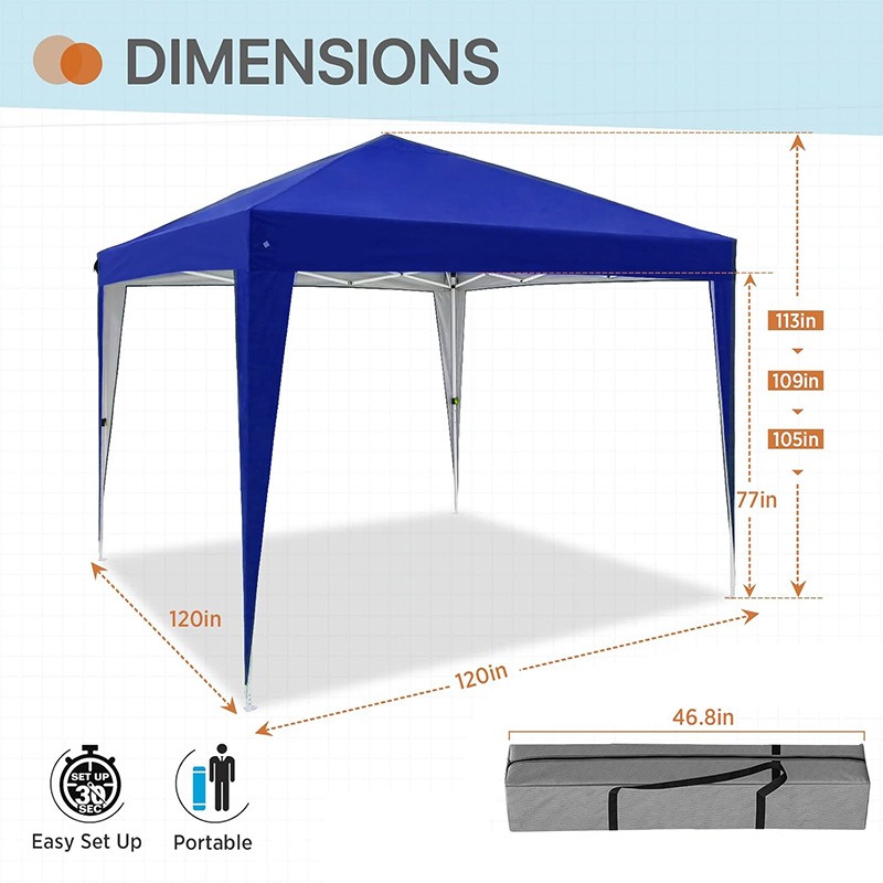 3x3m Four-sided Folding Pop Up - Outdoor Camping Exhibition 评论和价格